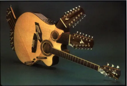 Fig.  16  Pat  Metheny's  42-string  Pikasso guitar,  from [21]