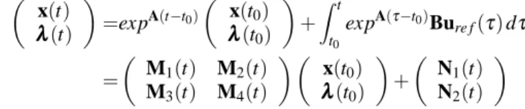 Table 3: Parameters for the example of two masses in series.
