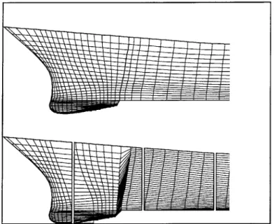 Figure  3-1:  Compartmentation  Model  of  a  DDG51  Class  Bow is  described  by  an  three  dimensional  coordinate  point.