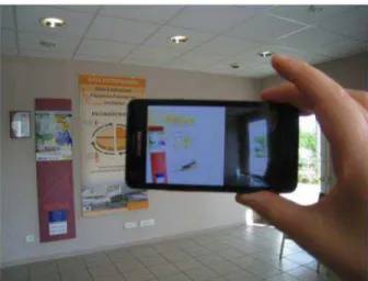 Figure 4. Illuminating real scene 