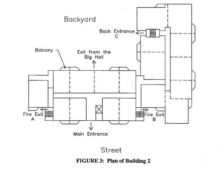 FIGURE 3:  Plan of Building  2 