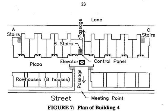 FIGURE 7:  Plan  of  Building  4 