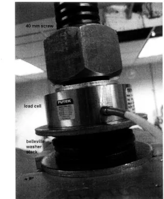 Figure  11:  Installed  non-adjustable  kinematic  coupling r stack