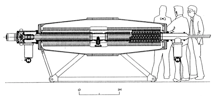 Figure 2.3.2  Schematic  of the accelerator  illustrating the main working  components.