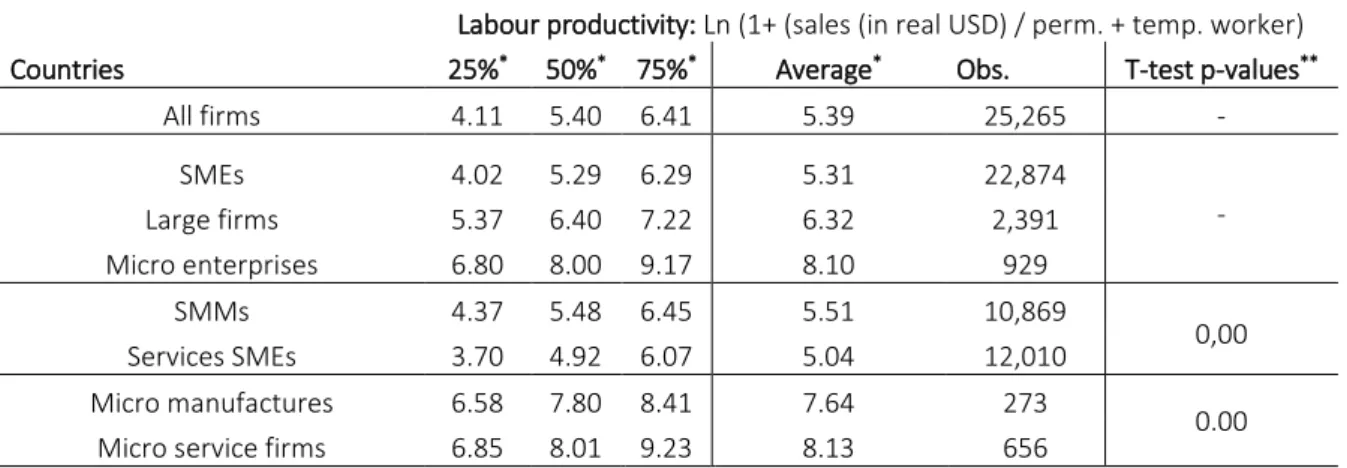 TABLE 4. MSME LABOUR PRODUCTIVITY IN SSA 