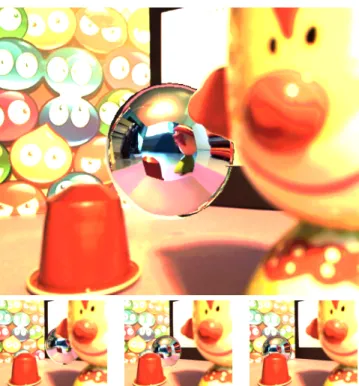 Fig. 6. Example of combining image size and number of image reductions.