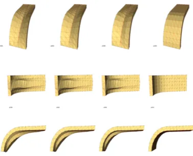 Figure  8:  Simulation  of  the  ventral  furrow  invagination  process in Drosophila melanogaster