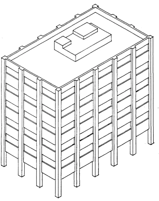 Figure 4-3 : Exemple de structure a ossature
