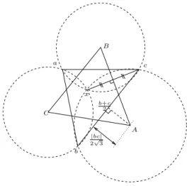 Figure 16: Construction of the optimal point x