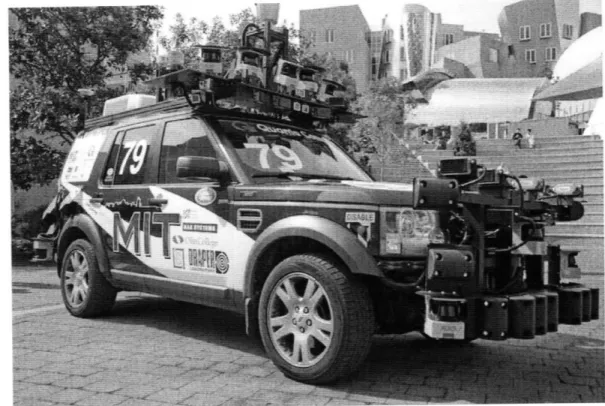 Figure  1-1:  Photo  taken  of MIT's  DARPA  Urban  Challenge  Land  Rover  LR3  taken Oct  1, 2007  by  Jason  Dorfman.