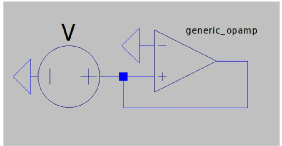 Figure 2-3: A generic op-amp with open-loop gain.