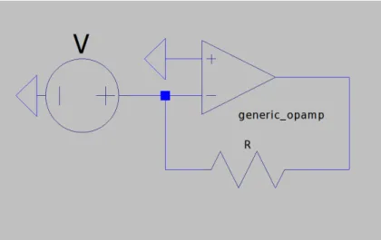 Figure 2-4: A generic op-amp with closed-loop gain.