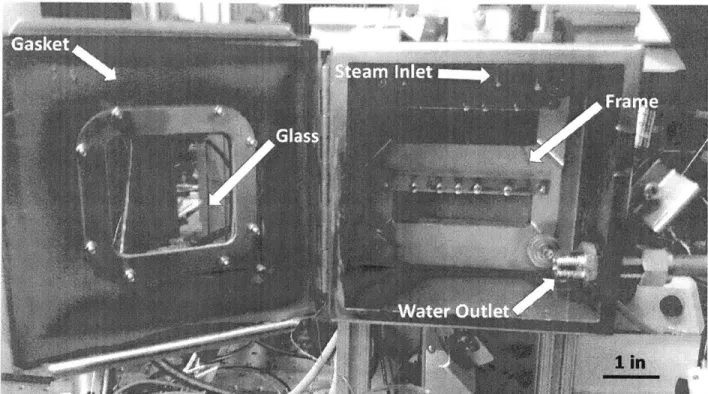 Figure 2-5:  Chamber for continuous  condensation  setup