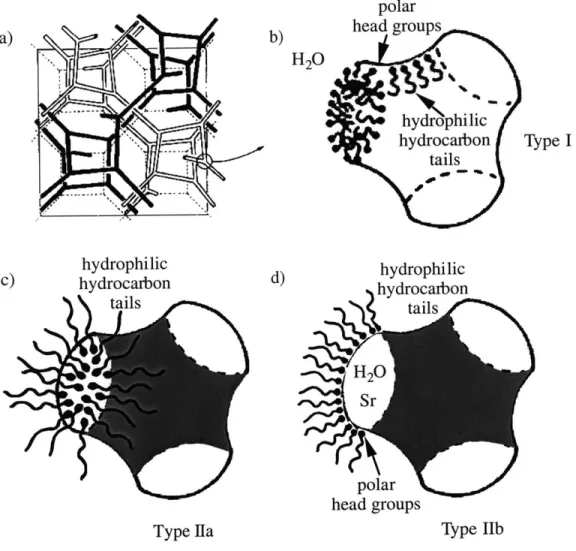 Figure  3.2:  (a) A  unit cell  of the  skeletal  graph  representation  of the  tricontinuous periodic  Ia3d  structure  viewed  slightly  off  a  <100>  direction