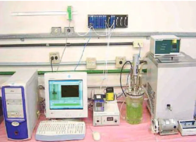 Fig. 2 – Photograph of the hardware used for implementing the WebLab in LaDABio.