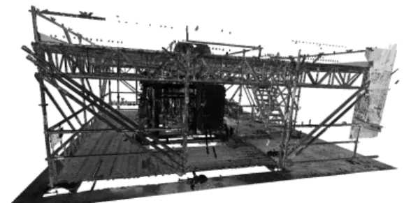 Fig. 5: 3D Likelihood field map construction : from envi- envi-ronment mapping point cloud Fig