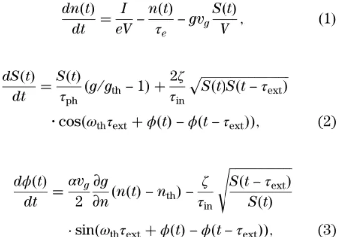 Fig. 1. Typical steady-state simulation in the moderate feed- feed-back regime for a target moving at 1 m ∕ s.