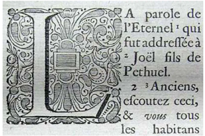 Fig. 2 Example of lettrines in context