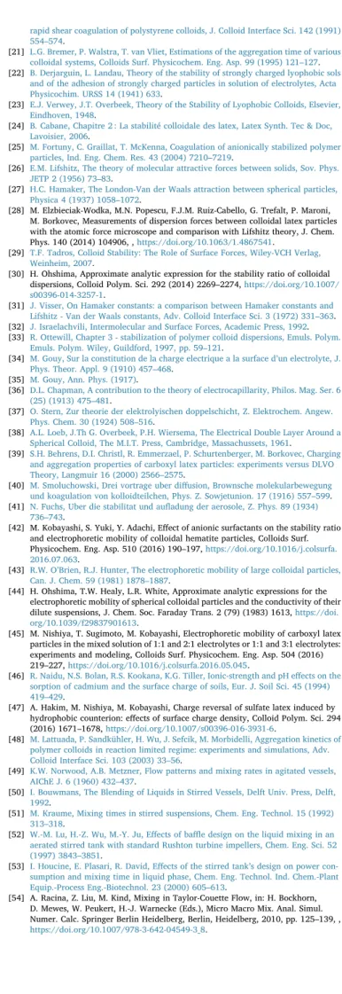 Fig. 8. Evolution of t c 0 φ with pH for diﬀerent I init values. Comparison with mixing times t m in di ﬀ erent technologies.