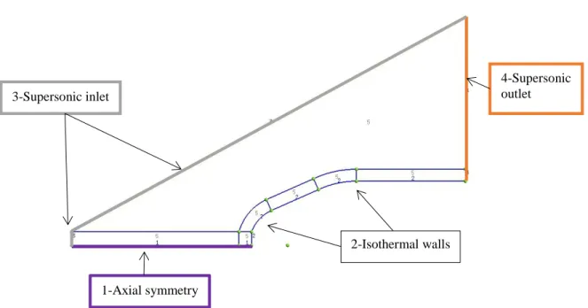 Figure 12 shows the computational domain used for this simulation. The mesh near the wall and at the location of  the  energy  deposition  has  refined  structured  patches  to  improve  the  spatial  resolution