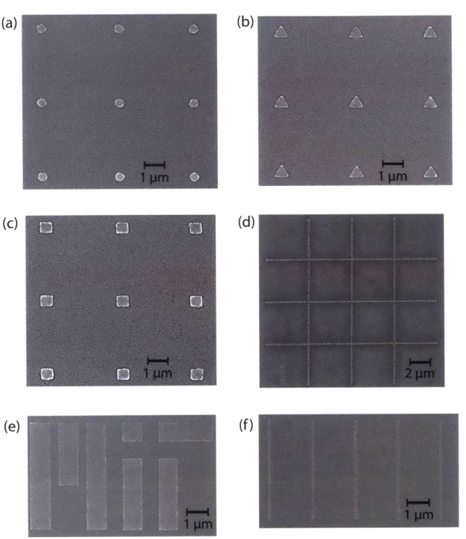 Figure  2-5:  Scanning  electron  micrographs capped  PbS  quantum  dots.