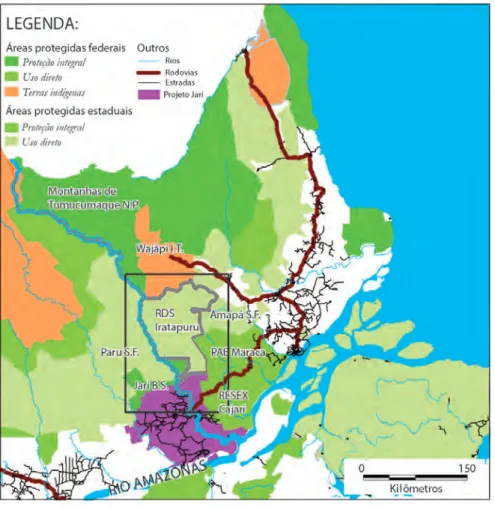 Figura 1: Mapa da área de estudo.