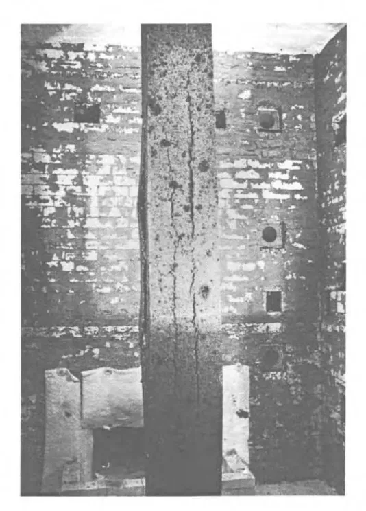 Figure  3.1.9  Series I Column 7 After Test 