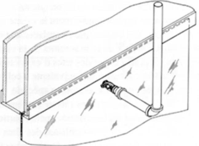Figure 1 Sprinkler located at top of glazing Results