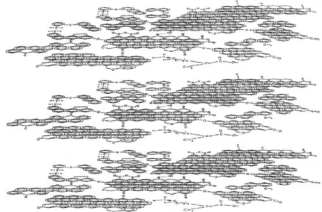 Figure  3-2:  Three-dimensional  structure  of  soot  proposed  by  Akhter  et  al.  (1991).