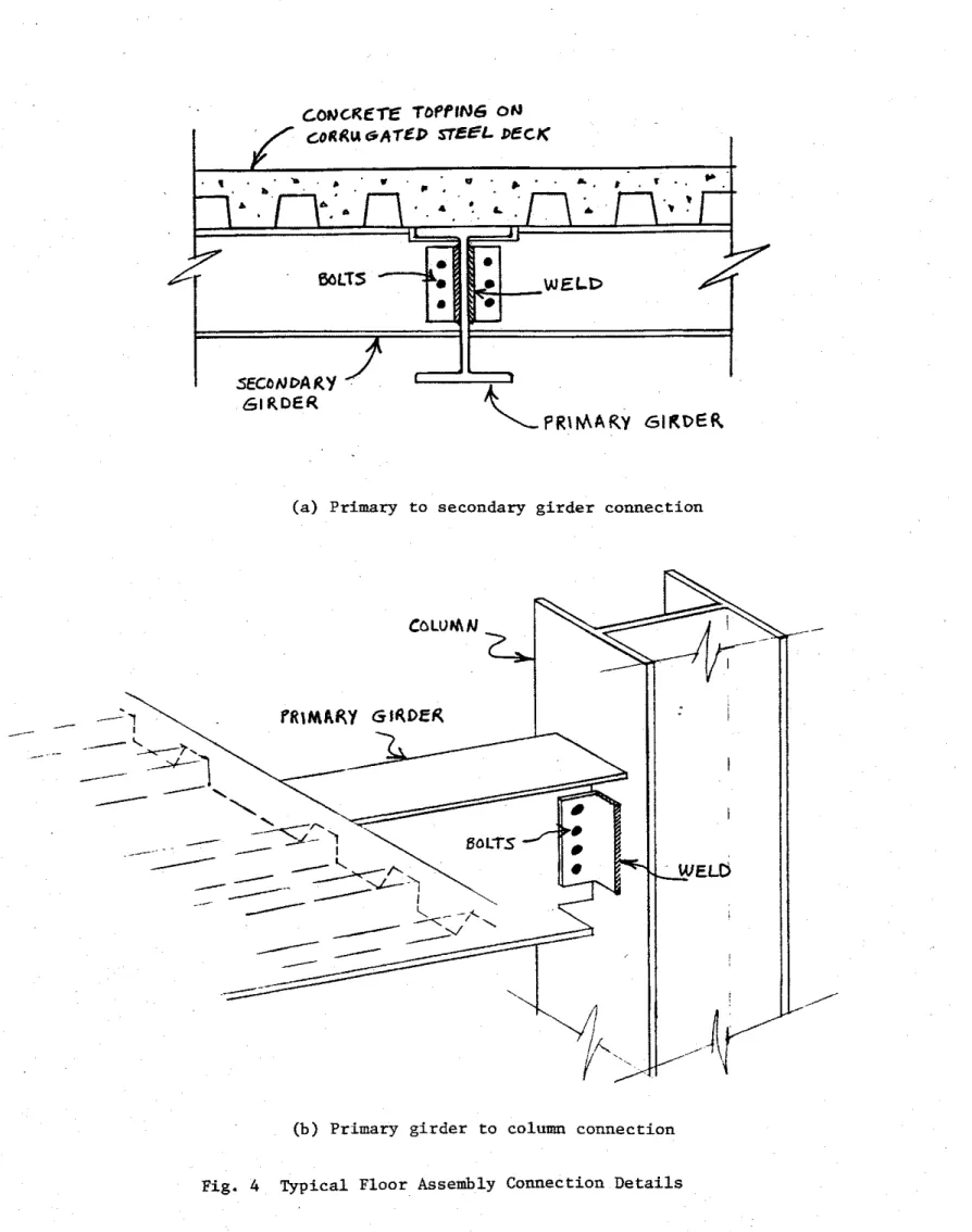 Fig.  4  Typical Floor Assembly  Connection Details 
