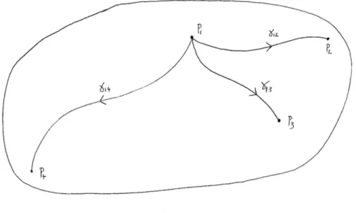 Figure 3: The paths γ 1j