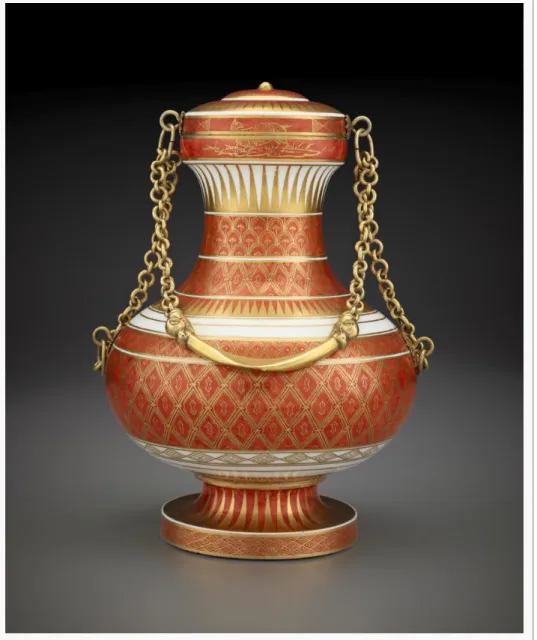 Fig. 1. Vase Japon, Sèvres porcelain manufactory, 1774, The Frick Collection, New York, Purchase in Honor of Anne L