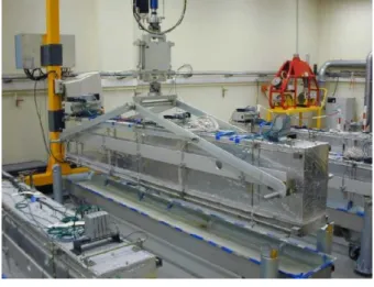 Fig. 4: Equipment for moisture measurements in the beams 