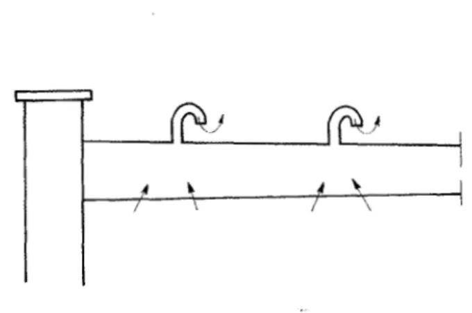 Figure  16.  Ridge/soffit  vents  in  a  gable  roof 