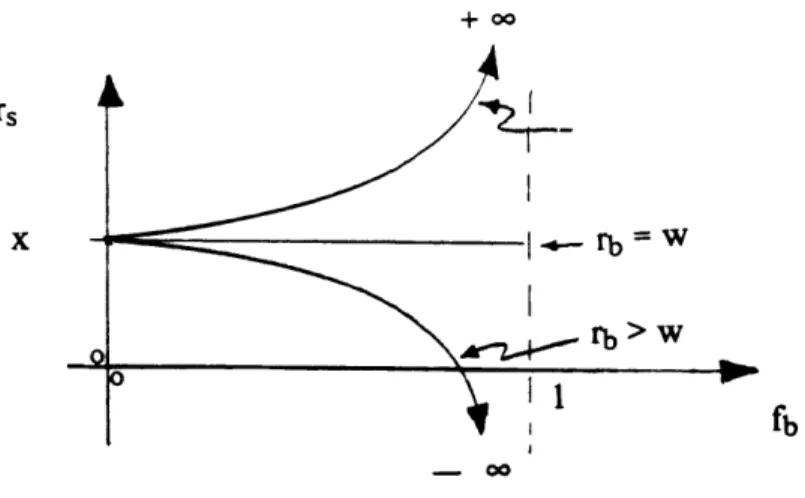 Figure  2.  Dependence  of  rs  on  fb,  rb  and  w.