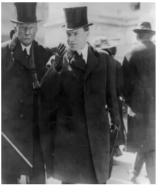 Figure 5: John D. Rockefeller, a leading figure  of the Gilded Age (left), and his son, John Jr.