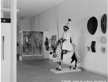 Figure  14 :  Le  lifidi  en  exposition  au  Bernisches  Historisches  Museum.  Probablement  dans  les  années  1960.