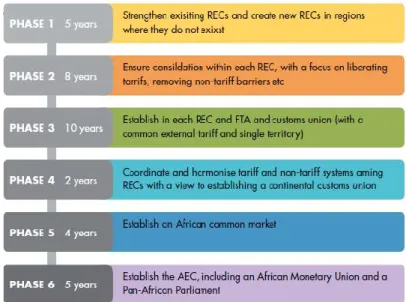 Figure 2  The Abuja Roadmap: 1994-2028 