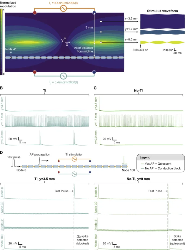 Figure 5. Multiple Classes of Neural Responses Are Observed during TI Stimulation
