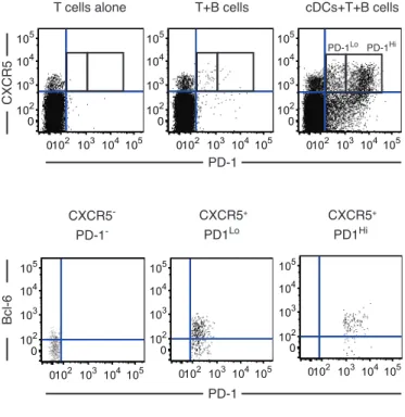 Figure 2. Primary mDCs from controller neutralizers efficiently induce Tfh-like cells in vitro