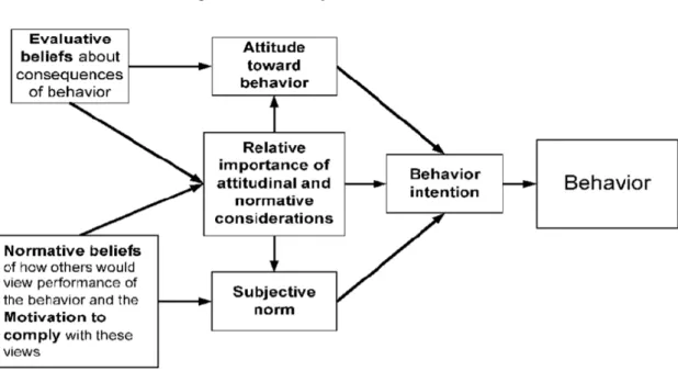 Figure 2 – Theory of reasoned action 