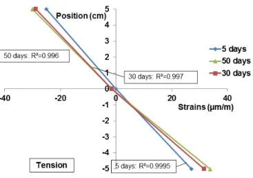 Figure  12:  Comparison  of  direct  tensile  creep  (DT),  direct  compressive  creep  (DC),  flexurally  induced  tensile  creep  (FIT)  and  flexurally  induced  compressive  creep  (FIC)  in  terms of specific basic recovery 