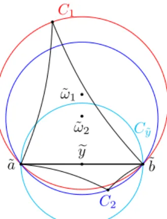 Figure 11: Closed geodesics on the Bolza surface, illustrated in a fundamental domain in H 2 , from line segments through the origin.