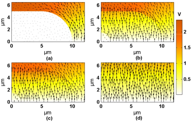 Fig. 5. Time-harmonic response of the cell and normalized spectrum of ns and ms pulses