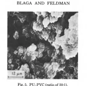 Fig. 5.  PU-PVC  (ratio of  20:l). 