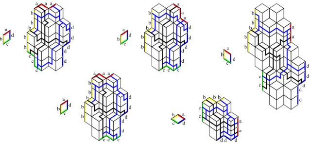 Figure 5: A second network for the Rauzy combinatorial substitution.