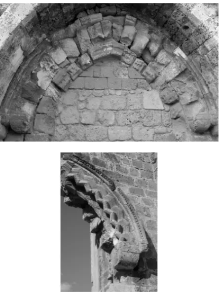 Fig. 9.1 (top image) Famagusta, St. Epiphanios, Southern Portal (photograph © T. 