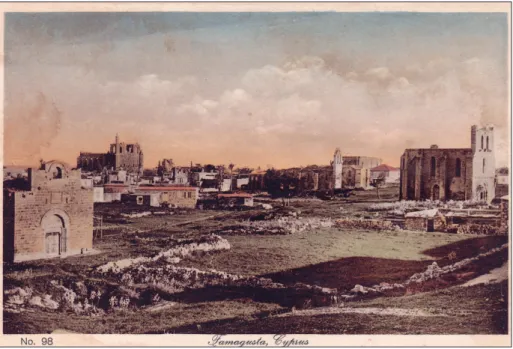 figure 1. Churches of famagusta, c. 1940 – Postcard, Collection of the author