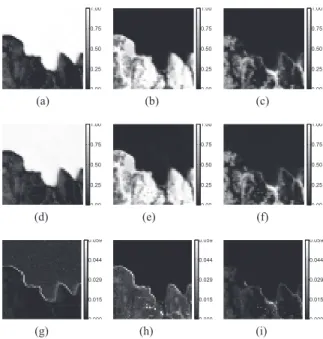 Fig. 4. Endmember estimations obtained on synthetic data in absence of pure pixels (cf
