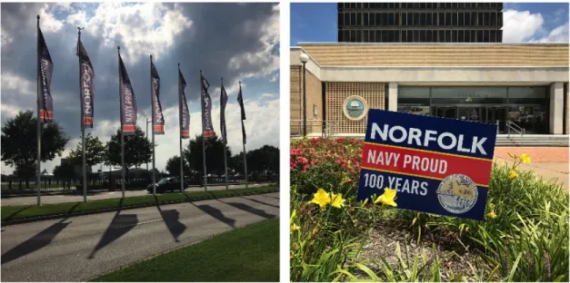 Fig. 3.2 The City of Norfolk celebrated the 100th anniversary of the Navy’s arrival in 1917 with a  year of commemorative events